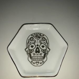 Sugar skull dish
